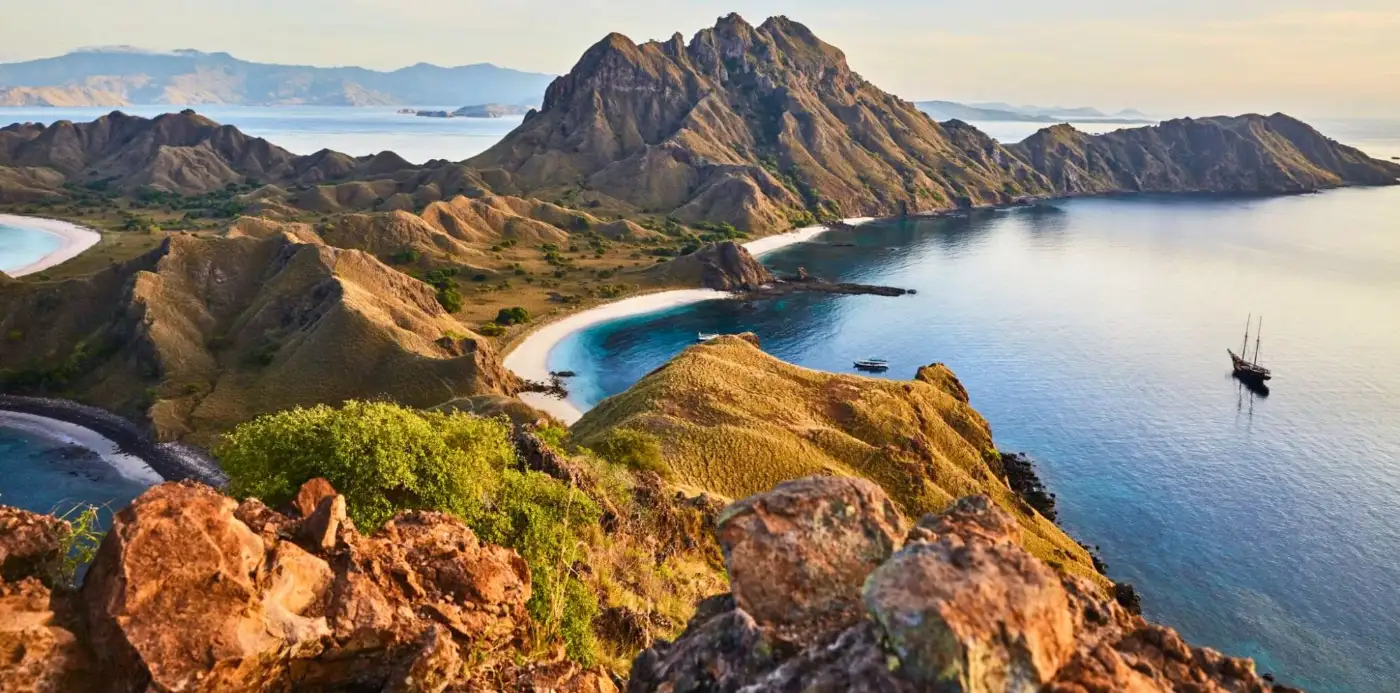 Beautiful nature and beaches of Sumba Island